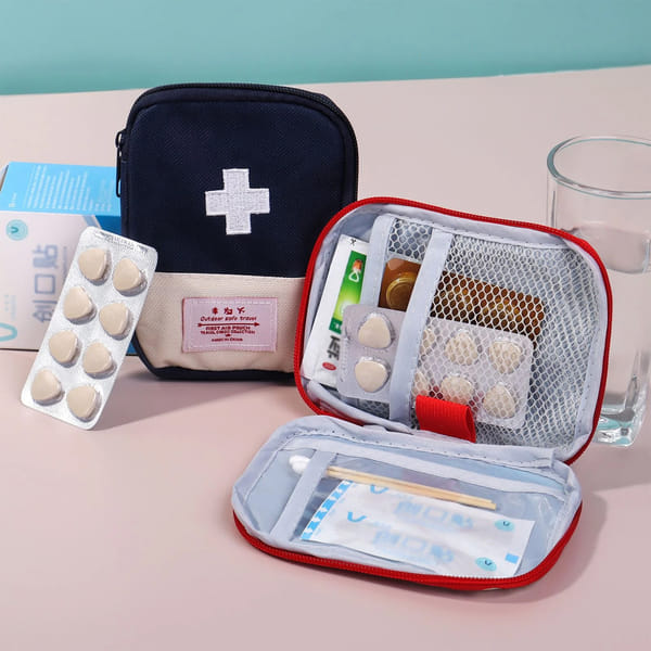 Portable Medicine Pouch - Assorted - Single Piece