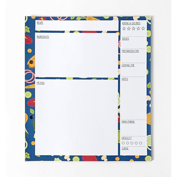 Recipe Sheets
