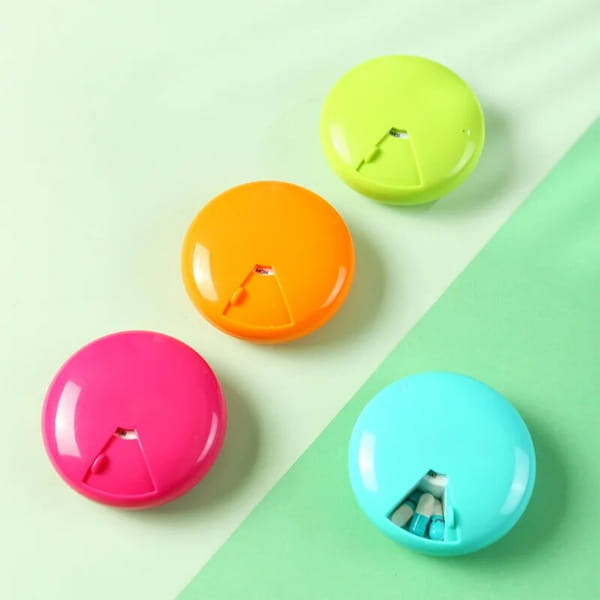 Rotating Medicine Organizer - Weekly - Assorted - Single Piece