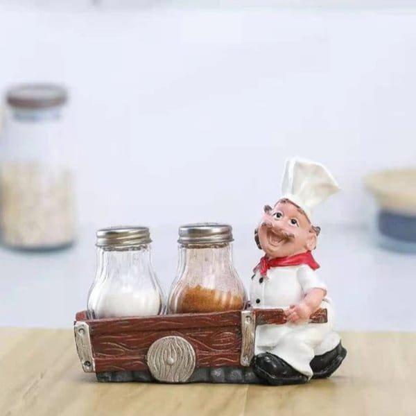 Salt And Pepper Shakers - Chef's Trolley