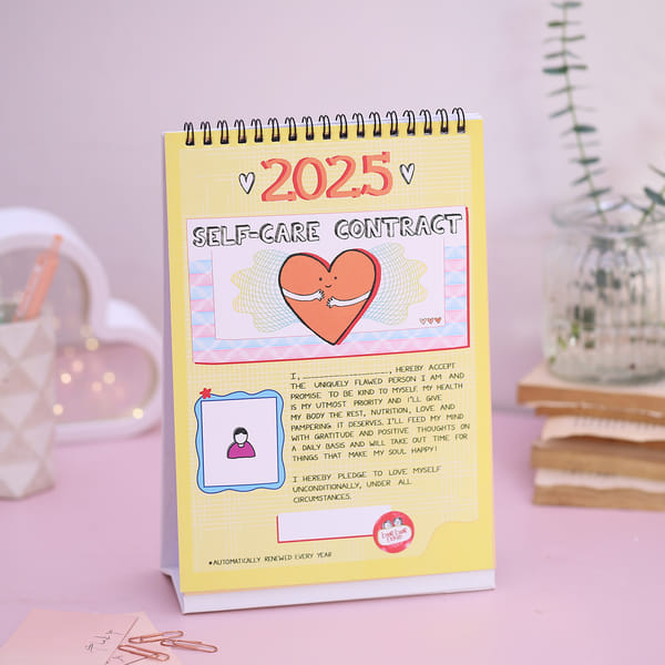 Self-Care Contract 2025 Calendar Hamper