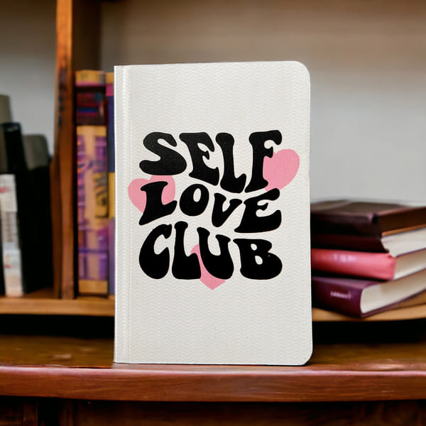 Self Love Club Notebook - Assorted - Single Piece