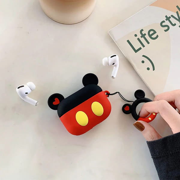 Silicone AirPod Pro Case - Mickey Mouse - Assorted - Single Piece