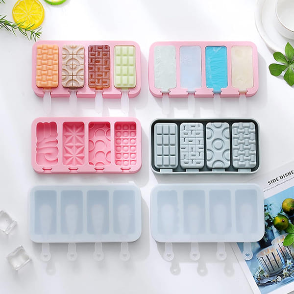 Silicone Ice-Cream Mould - Assorted - Single Piece