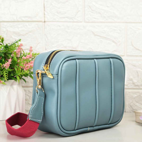 Sling Bag Pink Strap Single Piece