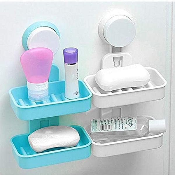 Soap Holder - Two Layered - Colorful - Single Piece