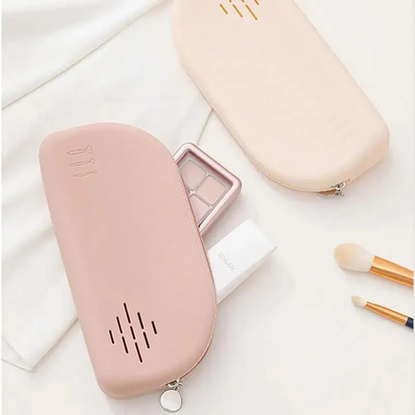 Soft Silicone Cosmetics Pouch - Assorted - Single Piece