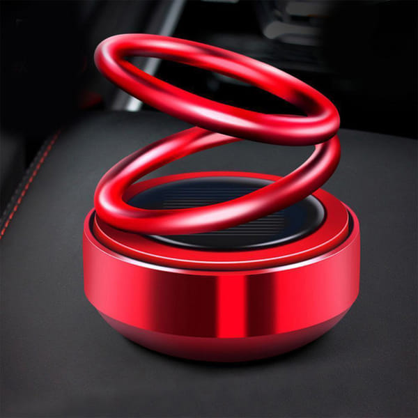 Solar Power Rotatable Car Air Freshener - Assorted - Single Piece