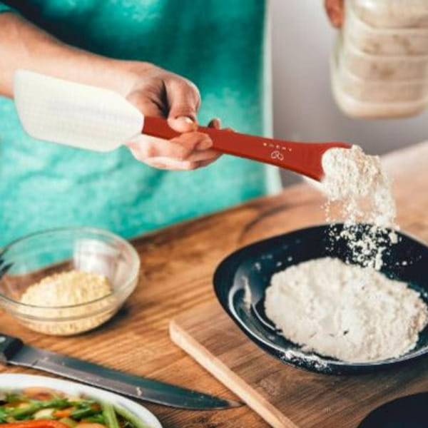 Spatula - Double Hand Spoon - Silicone - Single Piece