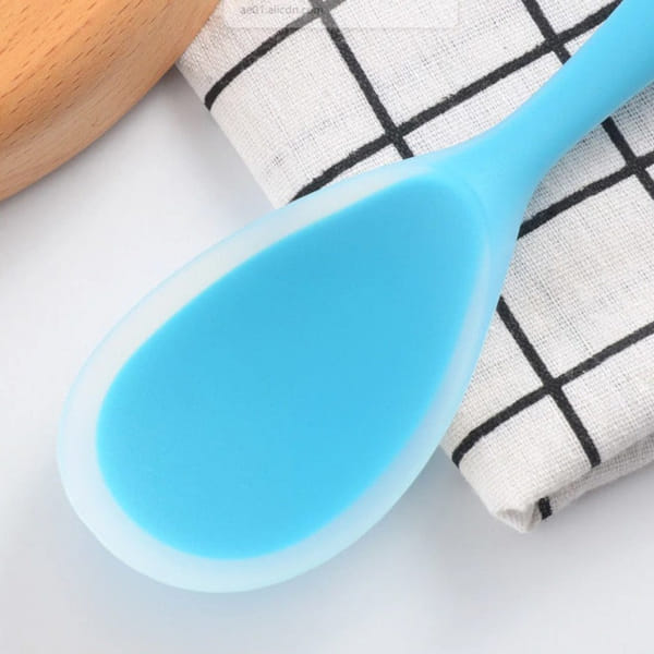 Spatula - Spoon Shape - Silicone - Assorted - Single Piece