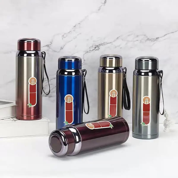 Stainless Steel Vaccum Bottle - 800 ml - Assorted - Single Piece