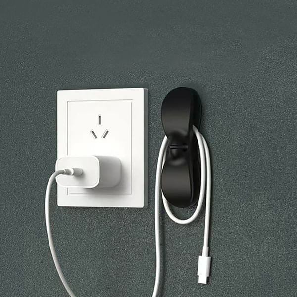 Stick On - Cable Holder And Organizer - Assorted - Single Piece