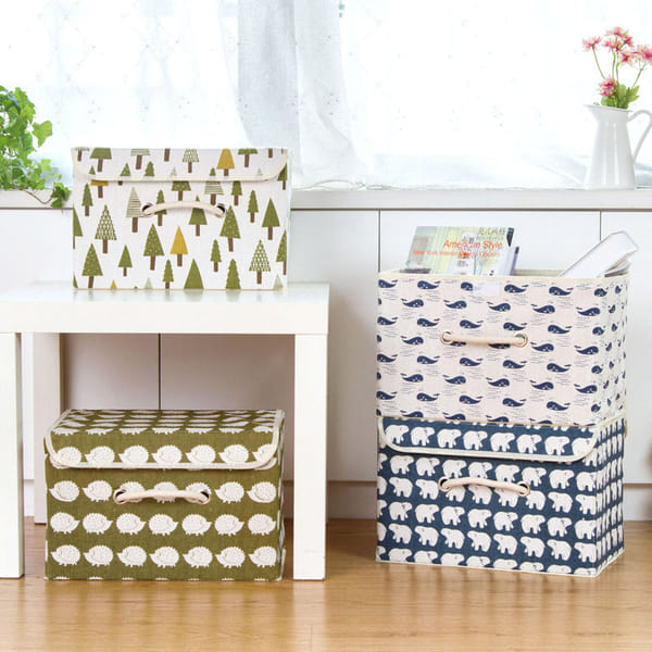 Storage Box - Foldable - Set Of 3