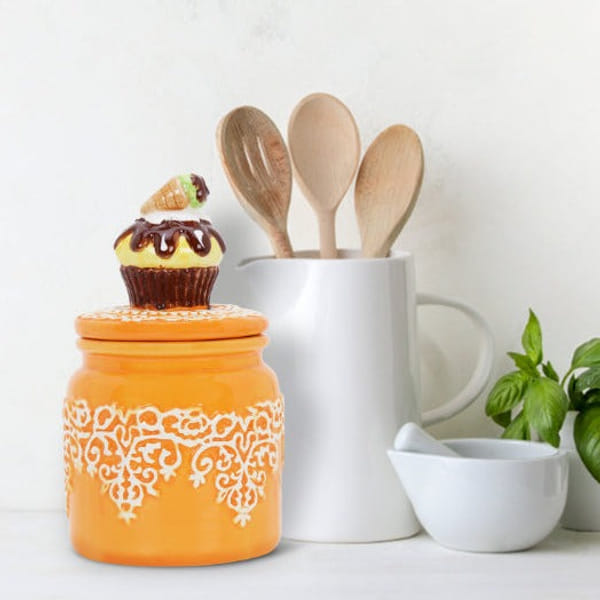 Storage Jar - Cupcake - Single Piece