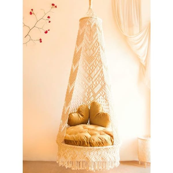 Swing Chair With Cushions