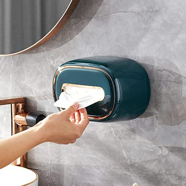 Tissue Box - Golden Tinge - Single Piece