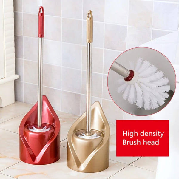 Toilet Cleaning Brush - Metallic Colors - Single Piece