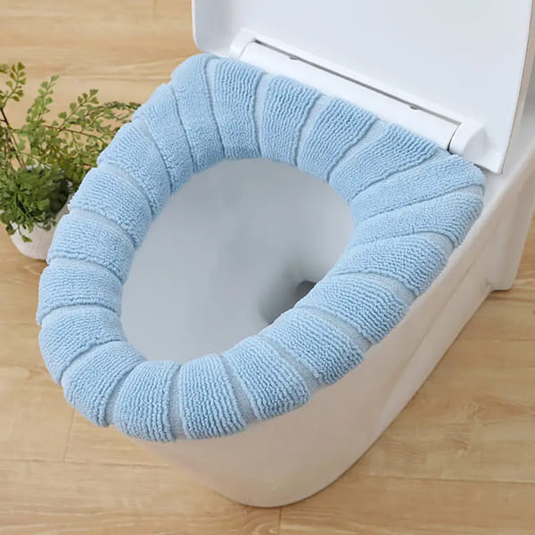 Toilet Seat Cushion - Blue - Single Piece