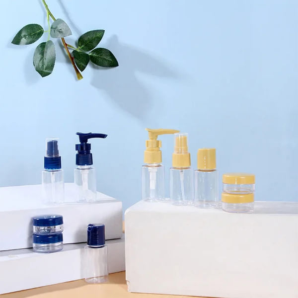Travel Cosmetics Bottles Set - Assorted - Single Piece
