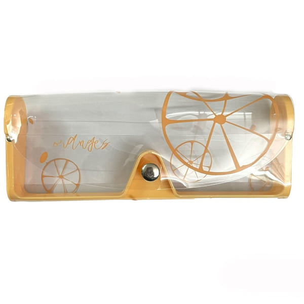 Travel Sunglass Case - Transparent - Fruit - Single Piece