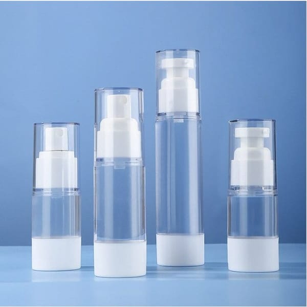 Travel Toieltery Bottle - Vaccuum Pump - 100ml - Single Piece