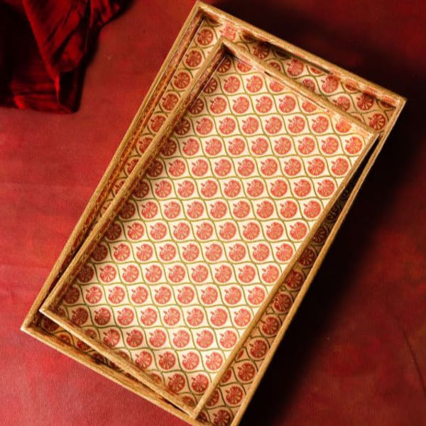 Tray - Moroccan - Set Of 2