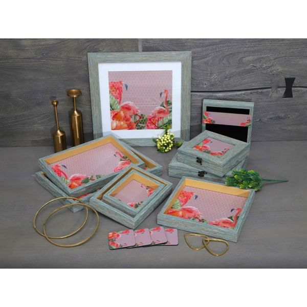 Tray - Orange Flamingo