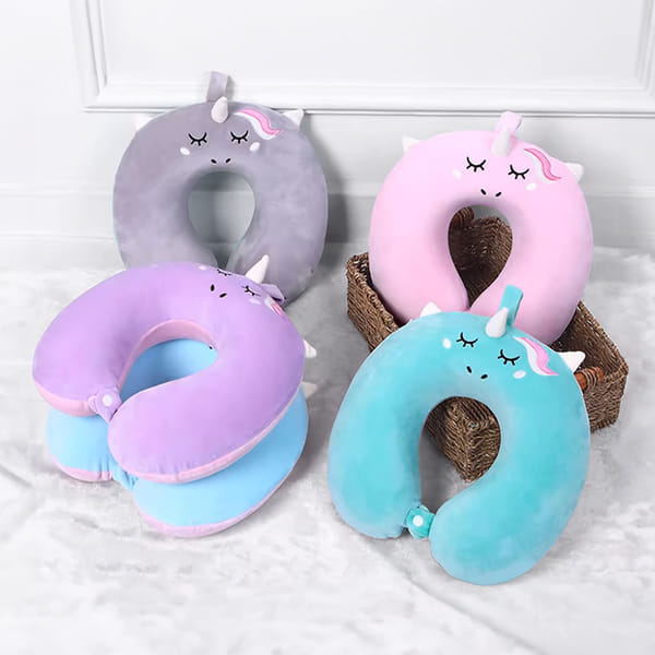 Unicorn Neck Pillow - Assorted - Single Piece