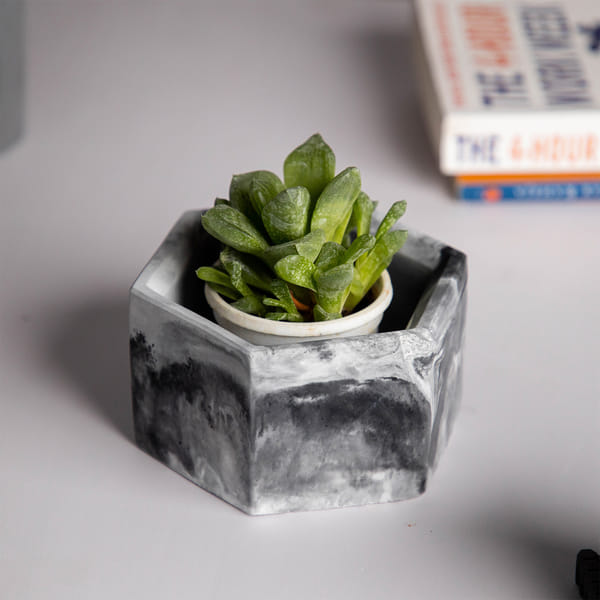 Unique Hexo Planter - Single Piece