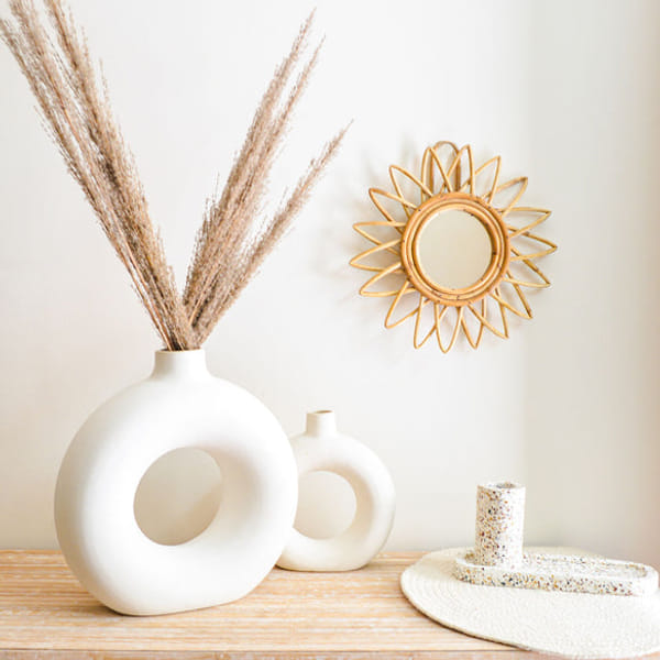 Vase - Circular Ring - Single Piece