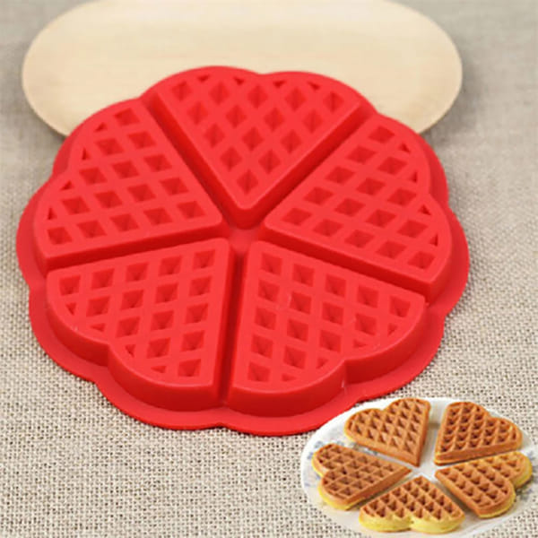 Waffle Mould - Flower-Shaped - Assorted - Single Piece