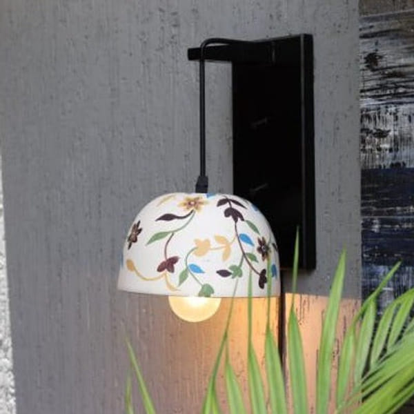 Wall Lamp - Leaf Design - Single Piece