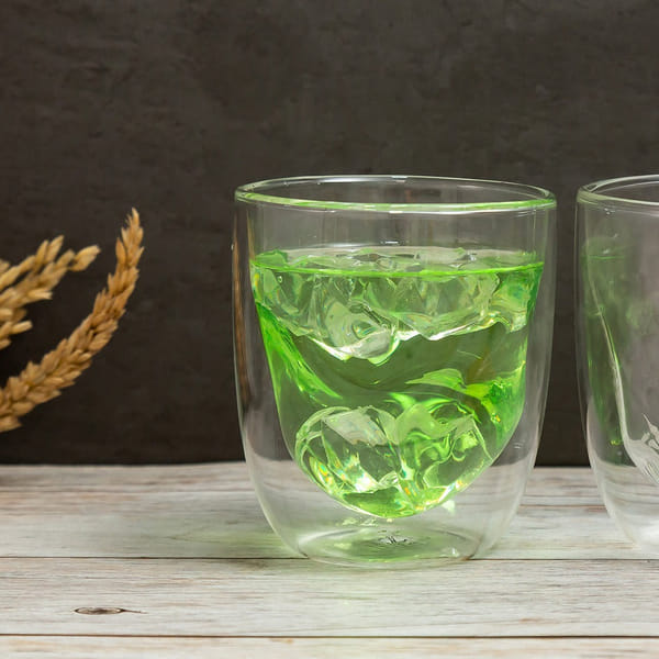 Wall Twisty Glasses - 200ml - Set Of 4