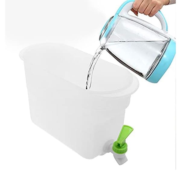 Water Dispenser With Faucet - 3.5ltrs - Single Piece