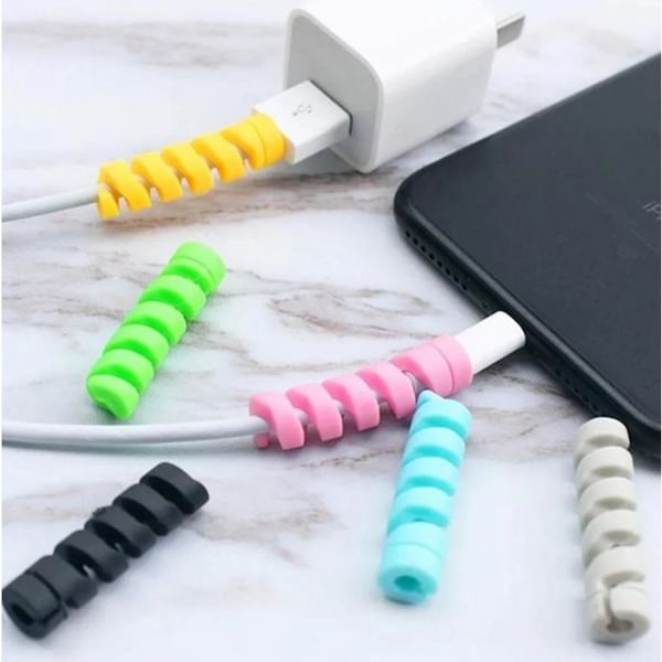 Wire Protector - Spiral - Assorted - Set Of 4