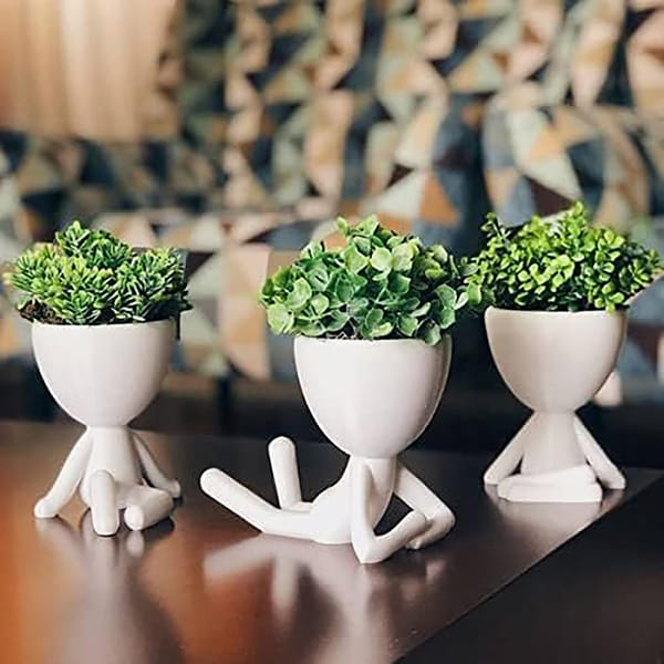 Yoga Planter - Assorted - Single Piece