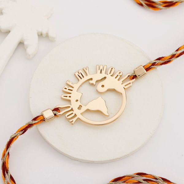 You Are My World Rakhi