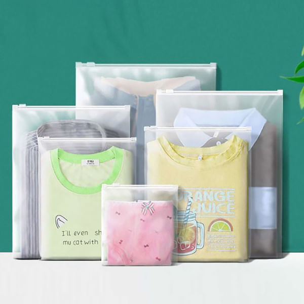 Zip Lock Storage Bag - Assorted - Set of 6